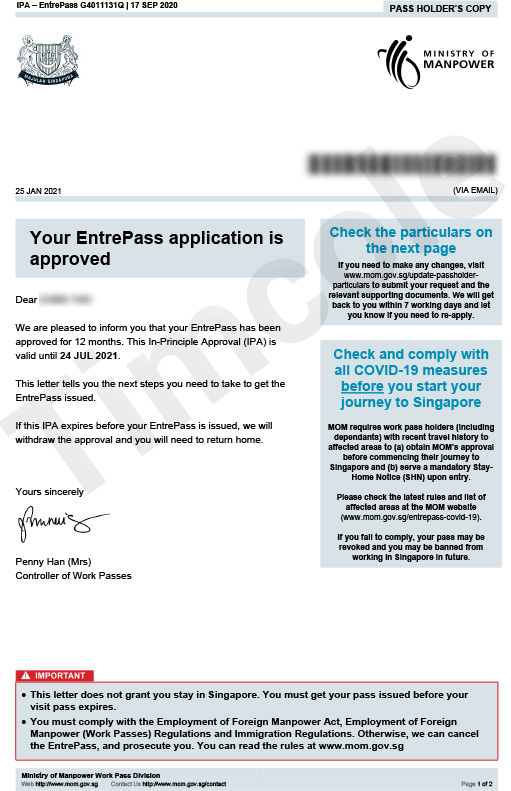 How To Apply For An Entrepreneur Pass Entrepass In Singapore