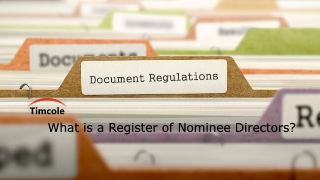 Register of Nominee Directors Register of Nominee Directors