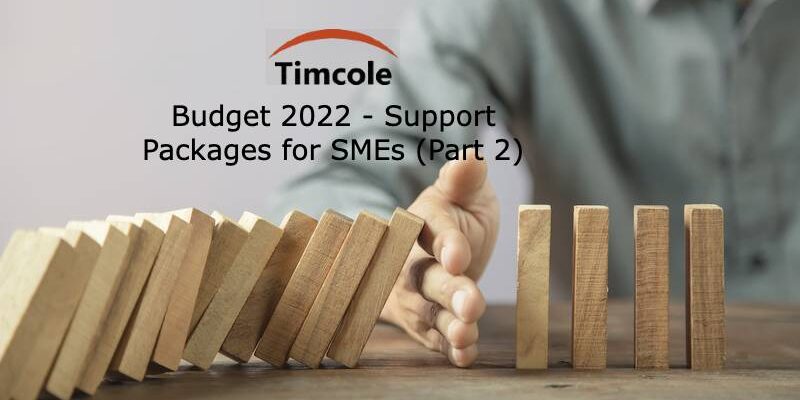 Budget 2022 – Support Packages for SMEs (Part 2) Support Packages