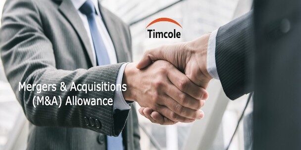 Mergers & Acquisitions (M&A) Allowance Mergers & Acquisitions Allowance