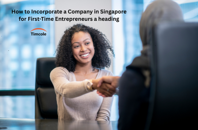 How to Incorporate a Company in Singapore for First-Time Entrepreneurs